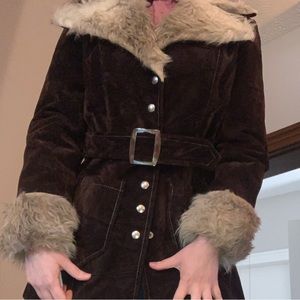 Vintage penny lane style coat